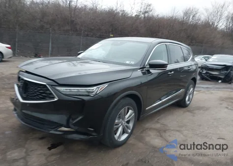 2023 Acura Mdx Standard from USA, damaged, VIN 5J8YE1H32PL016221